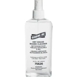 Genuine Joe Low-Odor Dry-Erase Board Cleaner, 8 Oz.