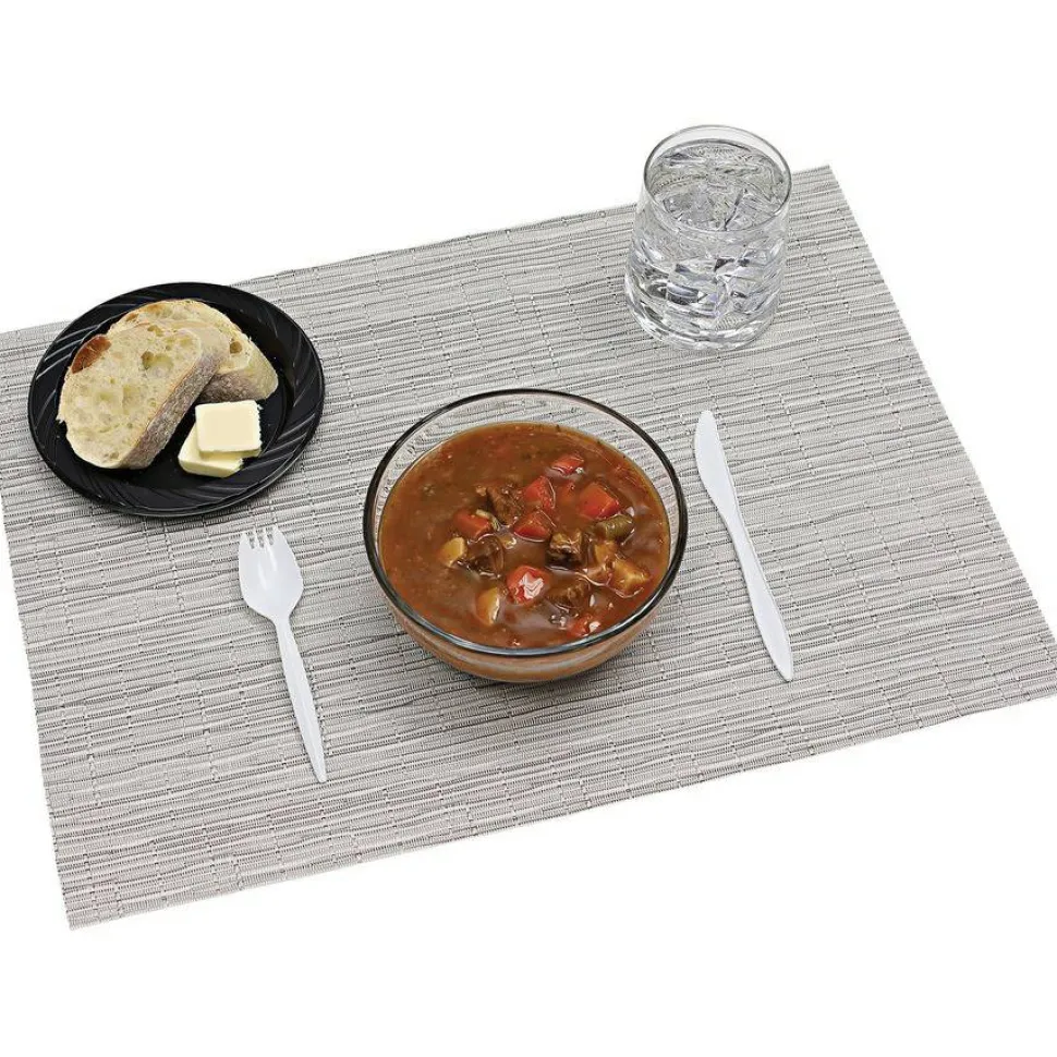 Genuine Joe Medium-Weight Spork - 1 Piece(s) - Spork - 1 x Spork - Disposable - Polypropylene - White - 1000/Carton
