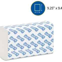 Genuine Joe Multi-Fold 1-Ply Paper Towels, Pack Of 4000 Sheets