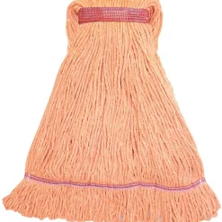 Genuine Joe Narrow Band Large Mophead - Rayon, Cotton - 12 / Carton