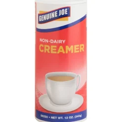 Genuine Joe Nondairy Creamer Canister - 0.75 lb (12 oz) Canister - 24/Carton