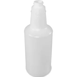 Genuine Joe 32 oz. Plastic Bottle with Graduations - 1 Each - Translucent - Plastic