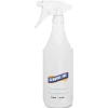 Genuine Joe 32 oz Trigger Spray Bottle - Suitable For Cleaning - Adjustable, Flexible, Graduated - Clear - 2/Pack - 24 / Carton