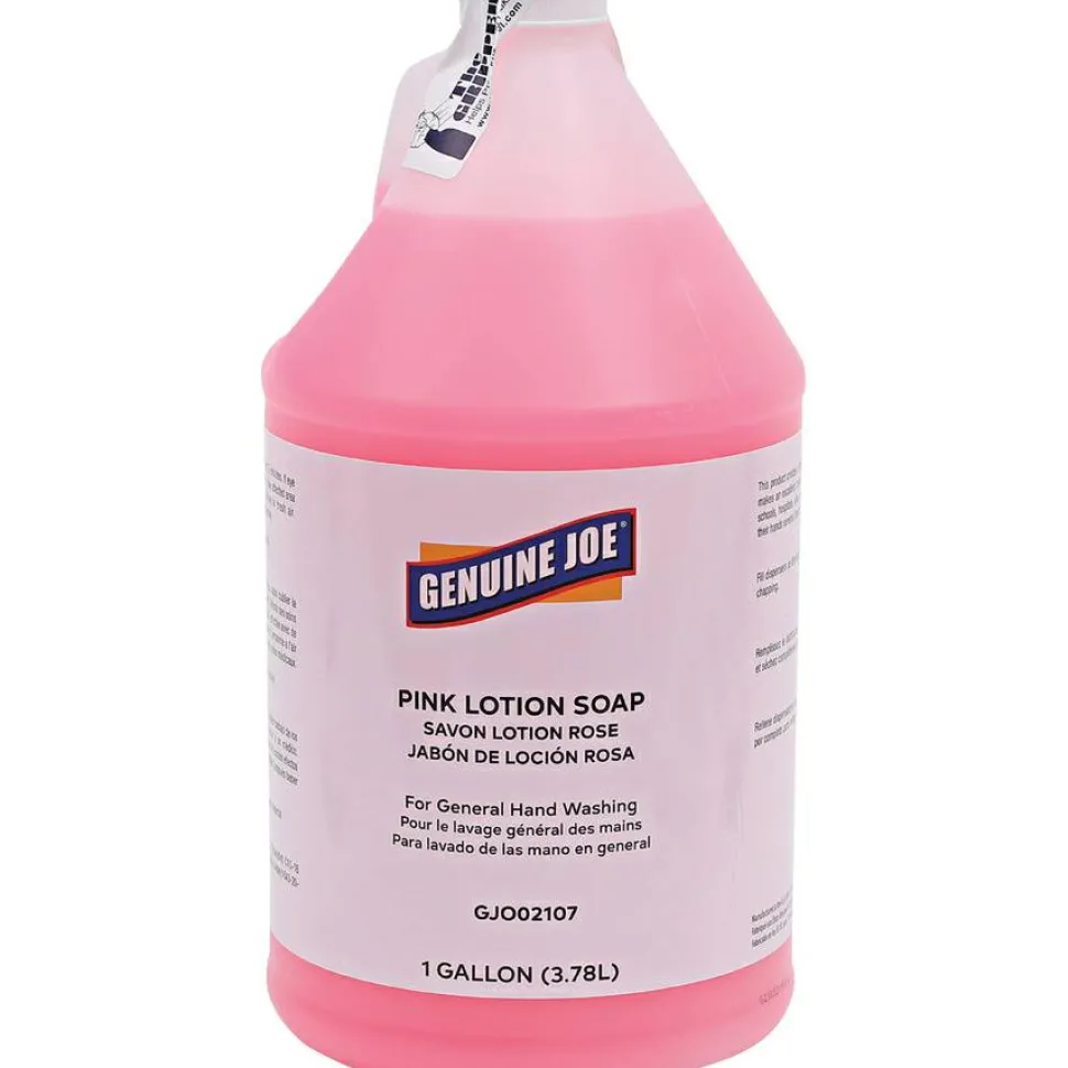 Genuine Joe Pink Lotion Soap