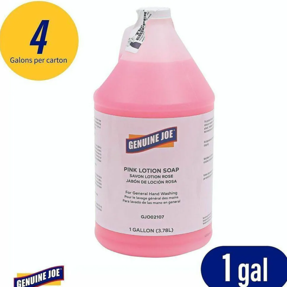 Genuine Joe Pink Lotion Soap