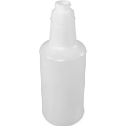 Genuine Joe Plastic Bottle With Graduations, 32 Oz, Carton Of 12