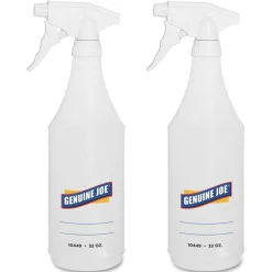 Genuine Joe Plastic Spray Bottles, Box Of 2