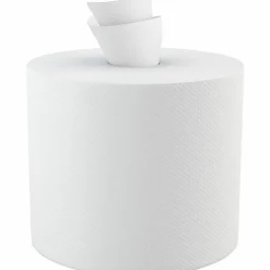 Genuine Joe 2-Ply Centerpull Paper Towels, 100% Recycled, 600 Sheets Per Roll, Pack Of 6 Rolls