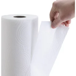 Genuine Joe 2-Ply Household Paper Towels, 100% Recycled, 80 Sheets Per Roll, Pack Of 30 Rolls