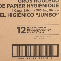 Genuine Joe 1-ply Jumbo Roll Bath Tissue