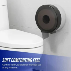 Genuine Joe 2-ply Jumbo Roll Dispenser Bath Tissue - 2 Ply - 3.30