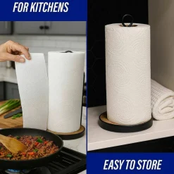 Genuine Joe 2-Ply Kitchen Paper Towels, 100% Recycled, 85 Sheets Per Roll, Pack Of 30 Rolls