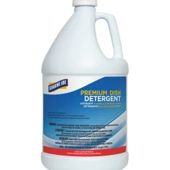Genuine Joe Premium Dish Detergent - Concentrate Liquid - 128 fl oz (4 quart) - 4 / Carton - Blue