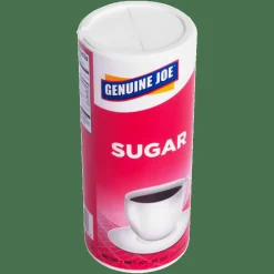 Genuine Joe Pure Sugar Canisters, 20 Oz., Pack Of 3