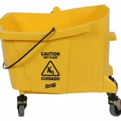 Genuine Joe 35-quart Side Press Mop Bucket & Wringer Combo - 8.75 gal - Caster - 21