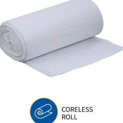 Genuine Joe 75% Recycled Heavy-Duty Contractor Trash Bags, 0.8 mil, 13 Gallons, 24