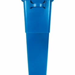 Genuine Joe Recycling Container, 30"H x 22 1/2"W x 11"D, Blue