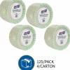 Genuine Joe Round Paper Plates, 8-5/8", Multicolor, Pack of 125 Plates.