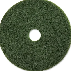 Genuine Joe 20" Scrubbing Floor Pad - 20" Diameter - 5/Carton x 20" Diameter x 1" Thickness - Scrubbing, Floor - 90320