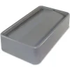 Genuine Joe Space-Saving Container Swing Lid - Rectangular - Gray - 1 Each
