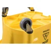 Genuine Joe Splash Guard 26-Quart Mop Bucket/Wringer Combination, Yellow/Black