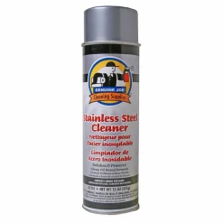 Genuine Joe Stainless Steel Cleaner - For Metal Surface - 15 fl oz (0.5 quart) - Pleasant Scent, Luster - Multi Can - 1 Each