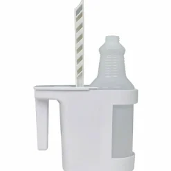 Genuine Joe Toilet Bowl Mop Caddy - 12 / Carton - White