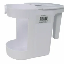 Genuine Joe Toilet Bowl Mop Caddy - 12 / Carton - White