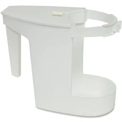 Genuine Joe Toilet Bowl Mop Caddy - 12 / Carton - White