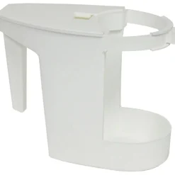 Genuine Joe Toilet Bowl Mop Caddy - 12 / Carton - White