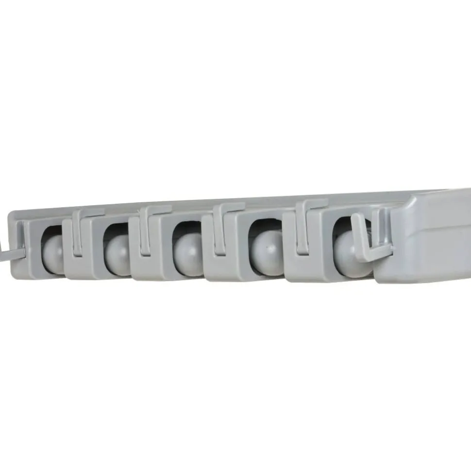 Genuine Joe Wall Rack Cleaning Organizer, Gray