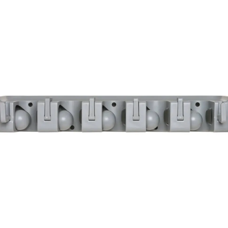 Genuine Joe Wall Rack Cleaning Organizer, Gray
