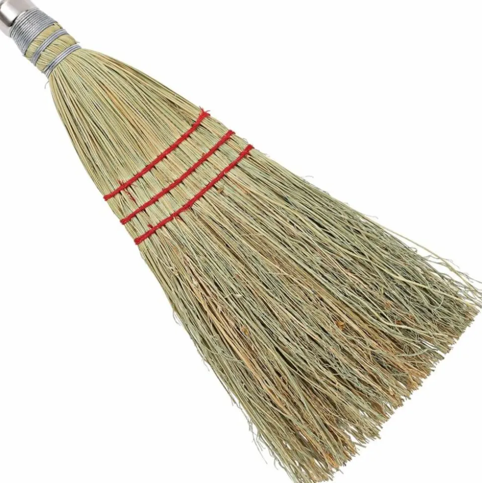 Genuine Joe Whisk Broom - Natural - 1 Each
