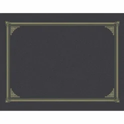 Geographics Award Certificate Gold Design Covers, Letter Size (8 1/2