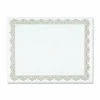 Geographics Parchment Certificates, 8-1/2" x 11", Optima Gold, Pack Of 25