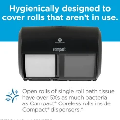 Georgia-Pacific Coreless 2-Ply Toilet Paper, 1500 Sheets Per Roll, 18 Rolls Per Pack