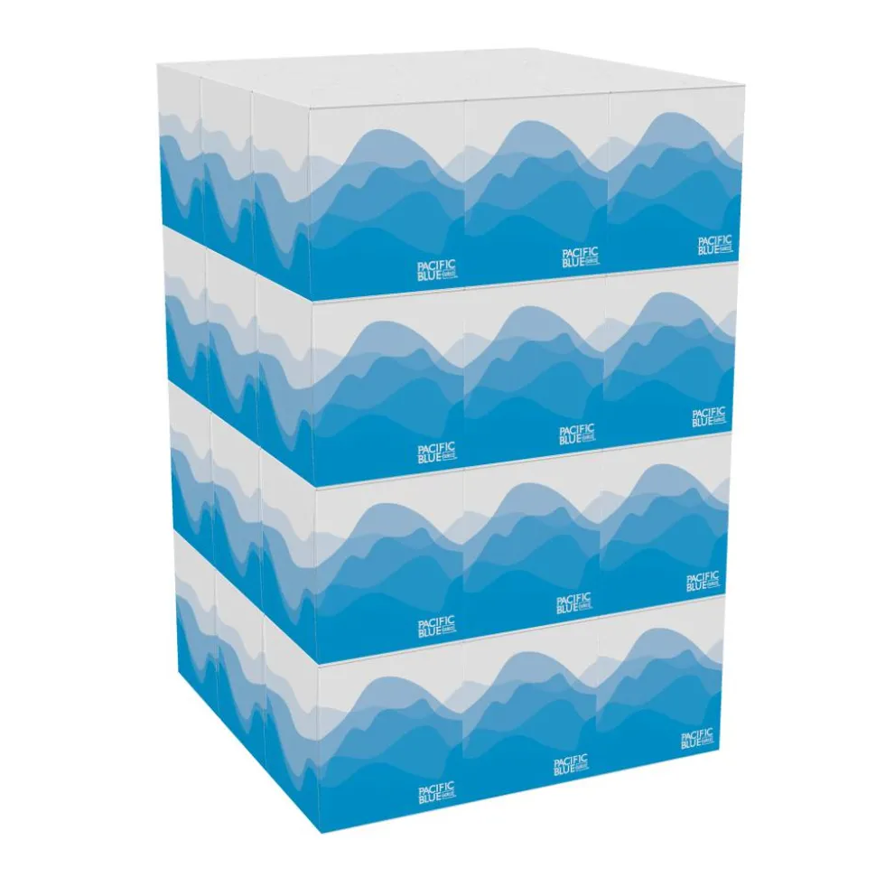 Georgia-Pacific Preference Facial Tissue, 100 Sheets Per Box