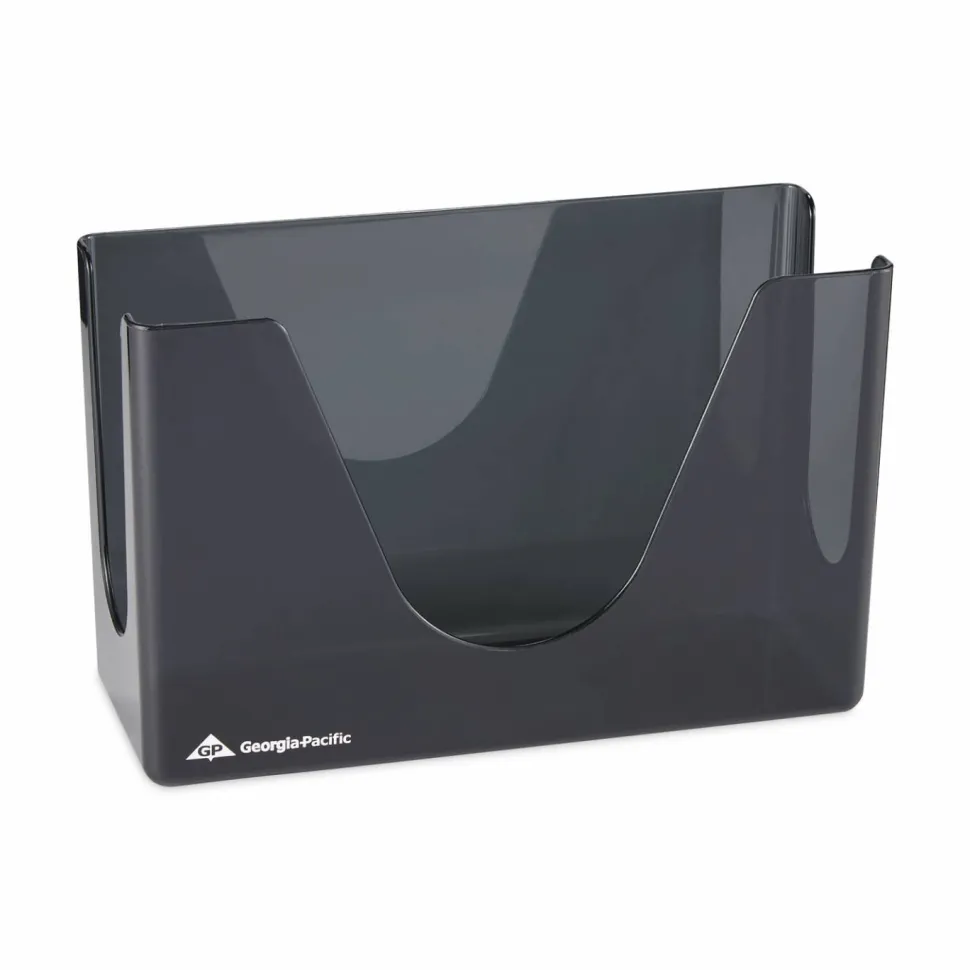 Georgia-Pacific PRO Countertop C-Fold/M-Fold Paper Towel Dispenser, 7" x 4 3/8" x 11", Smoke