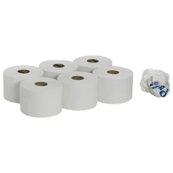 Georgia Pacific Professional High Capacity Center-Pull Tissue, Septic Safe, 2-Ply, White, 1,000 Sheets/Roll, 6 Rolls/Carton