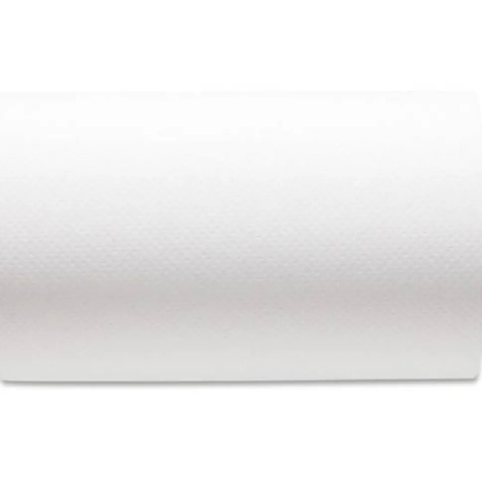Georgia Pacific Professional SofPull Hardwound Paper Towel Roll, Nonperforated, 1-Ply, 9" x 400 ft, White, 6 Rolls/Carton