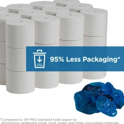 Georgia Pacific Professional Compact Coreless Bath Tissue, Septic Safe, 2-Ply, White, 750 Sheets/Roll, 36 Rolls/Carton