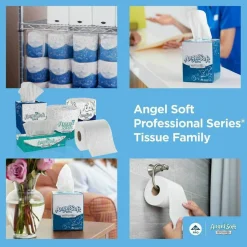 Georgia Pacific Professional Angel Soft ps Facial Tissue, 2-Ply, White, 50 Sheets/Box, 60 Boxes/Carton