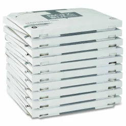 Georgia Pacific Professional Safe-T-Gard Half-Fold Toilet Seat Covers, 14.5 x 17, White, 250/Pack, 20 Packs/Carton