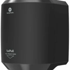 Georgia Pacific Professional SofPull CenterPull Hand Towel Dispenser, 9.63 x 8.88 x 10.94, Black