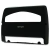 Georgia Pacific Professional Safe-T-Gard Toilet Seat Cover Dispenser, Half-Fold, 16.38 x 2.5 x 11.75, Black