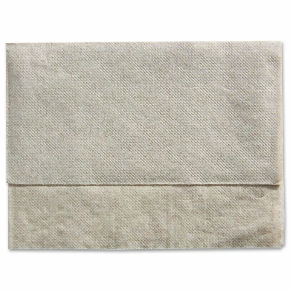 Georgia Pacific Professional Dixie Full-Fold Dispenser Napkins, 1-Ply, 12 x 13, Brown, 600/Pack, 12 PK/CT