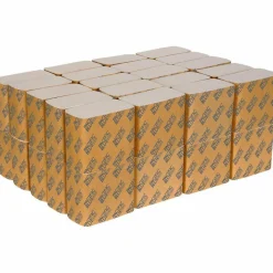 Georgia-Pacific Safe-T-Gard Interfolded Tissue, 4" x 10", White, 200 Sheets Per Pack, Case Of 40 Packs