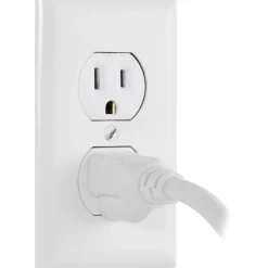 GE 6 Outlet Power Strip 2 Pack, 1'6