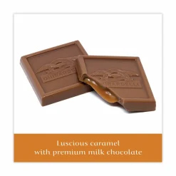 Ghirardelli Milk Chocolate and Caramel Chocolate Squares, 9.04 oz Bags, 2 Bags/Pack