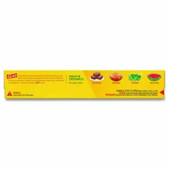 Glad Cling'N Seal Plastic Food Wrap, 200 sq ft, 12 Rolls/Carton